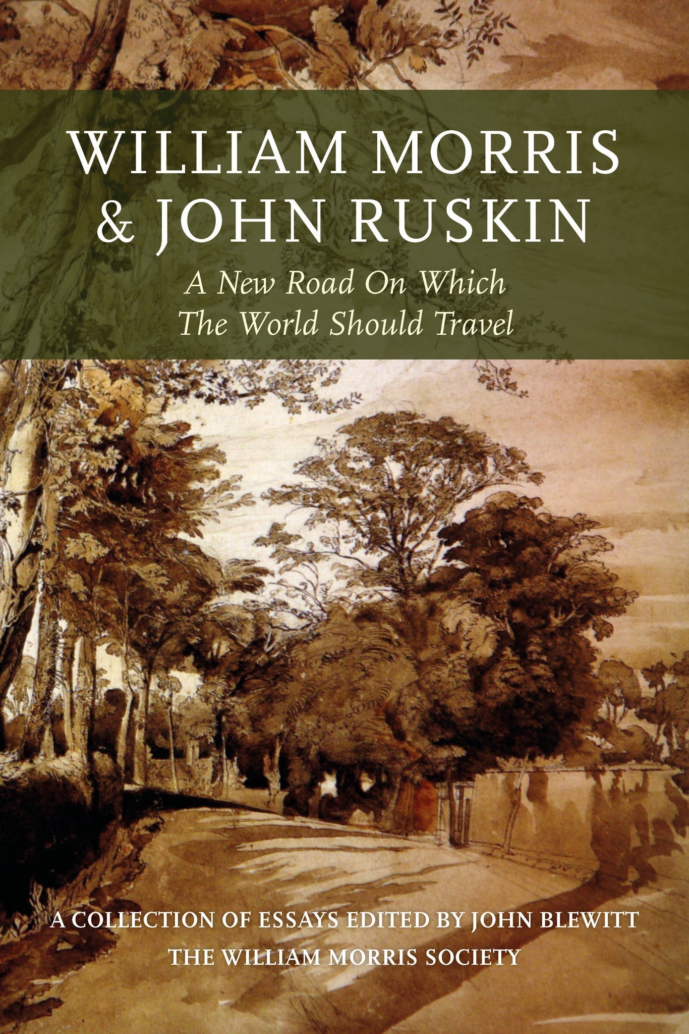 Cover image for William Morris and John Ruskin ISBN 9781905816293